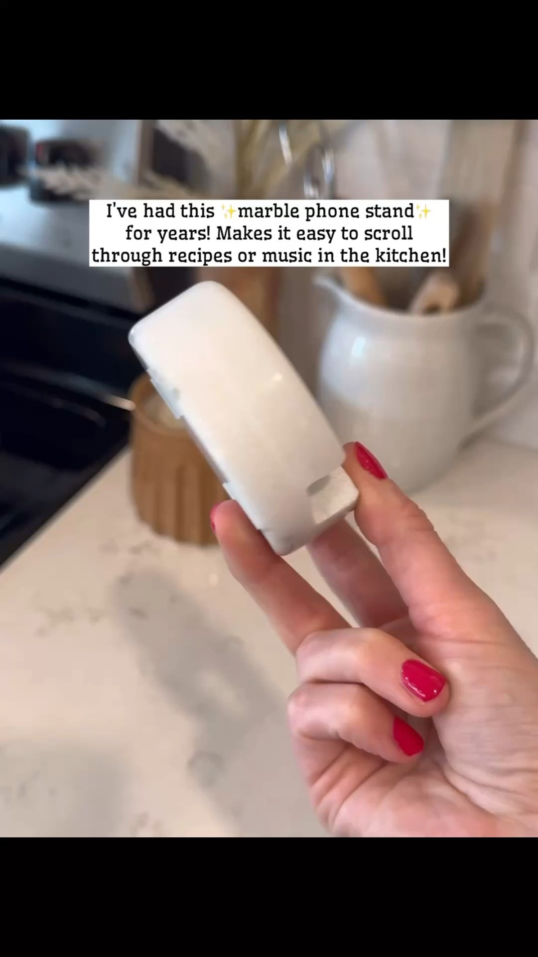 I’ve had this marble phone stand for years! Perfect for looking for a recipe on your phone!

#LTKSeasonal #LTKHome #LTKmomlife