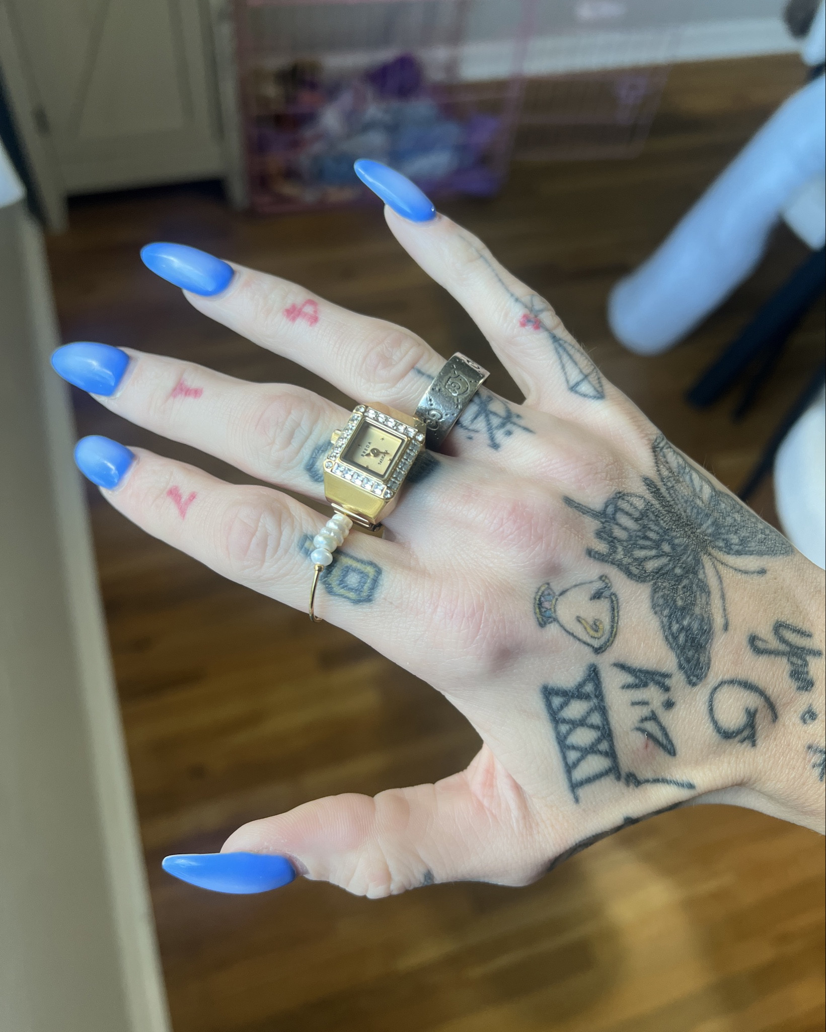 I had been eyeing this baby up for quite some time. I am a ring girl, and I also like unique and fun jewelry. This is stunning. They also have it in silver with emerald green gems! It was hard to choose!!

#LTKBeauty #LTKStyleTip #LTKGiftGuide