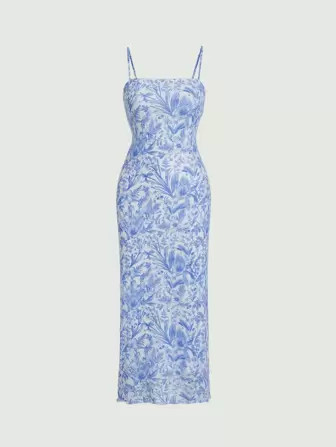 SHEIN WYWH Floral Print Cami Dress | SHEIN