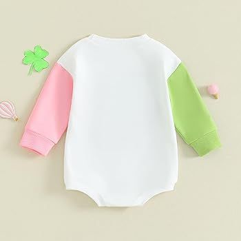 LAGKIYOJ 4th Of July Newborn Baby Boy Girl Outfit USA Embroidery Short Sleeve Bubble Romper Infan... | Amazon (US)