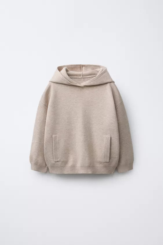 KNITTED HOODIE | Zara UK