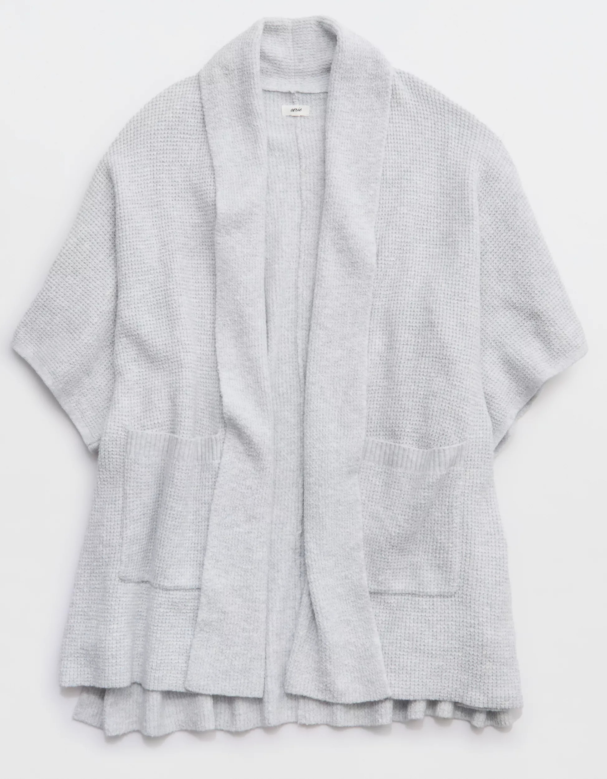 Aerie Waffle Shawl Cape | American Eagle Outfitters (US & CA)