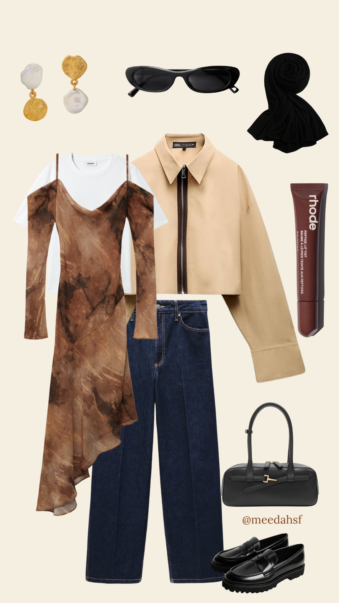 Fall outfit idea - perfect layered outfit. Styling a cropped trench coat. Layering pants over dress 🥰 style tip | autumn outfit | trench coat.

#LTKautumn #LTKmodest #LTKuk