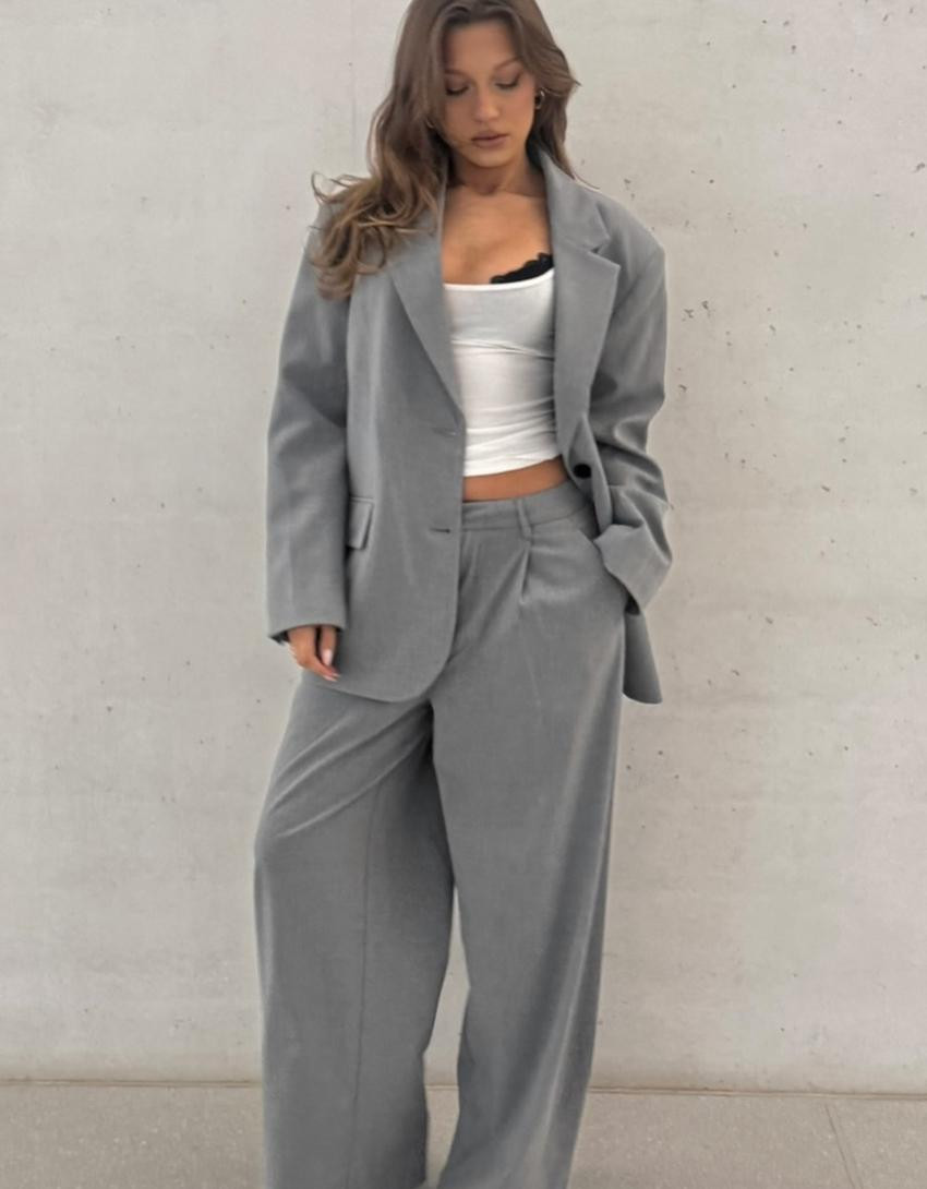 Oversize-Blazer - Jacken und Trenchcoats - Damen | Bershka DE
