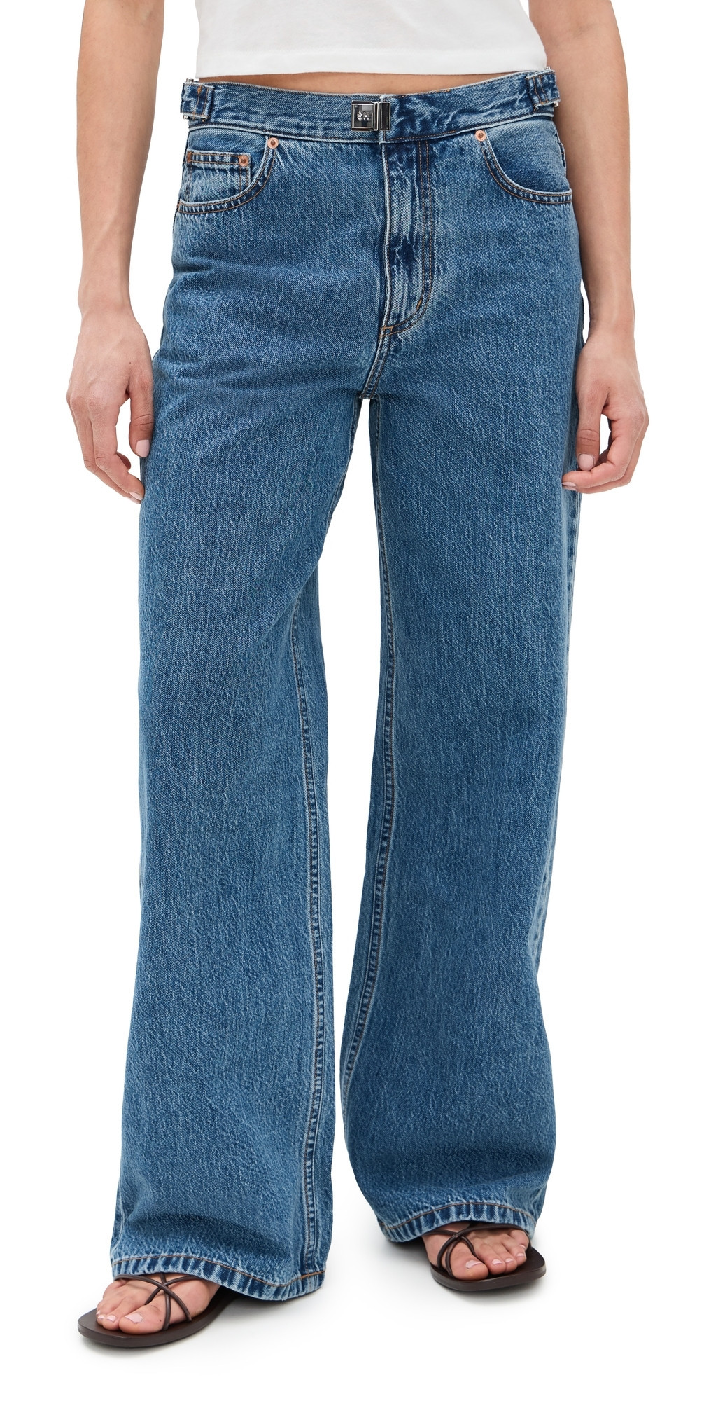 Still Here Buckle Jeans Classic Blue 26 | Shopbop