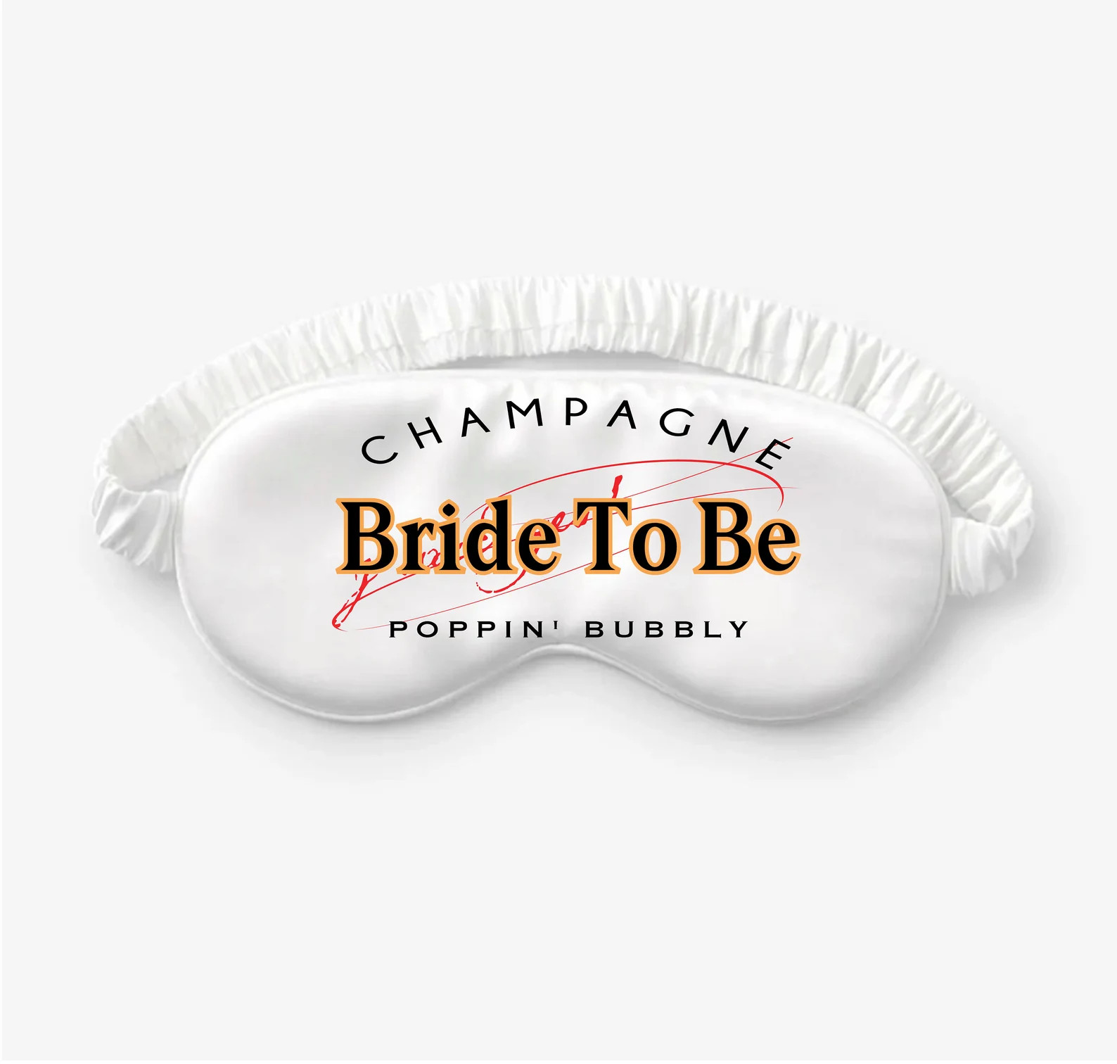 Champagne Label Inspired Sleep Masks. Veuve Before Vows Theme. Gift For Bride Sleep Mask. Bachelo... | Etsy (US)