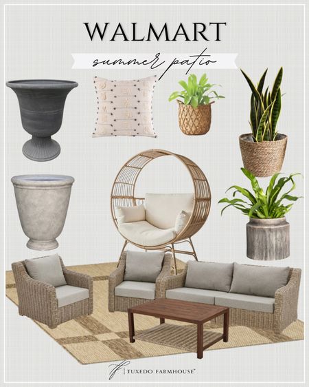 Walmart - Summer Patio

It’s not too late to put the patio of your dreams together!  Order today with in store pick up or have those bigger pieces sent straight to your door!

Seasonal, home decor, outdoor, porch, patio, deck, backyard, furniture , planters, rugs

#LTKHome #LTKSeasonal