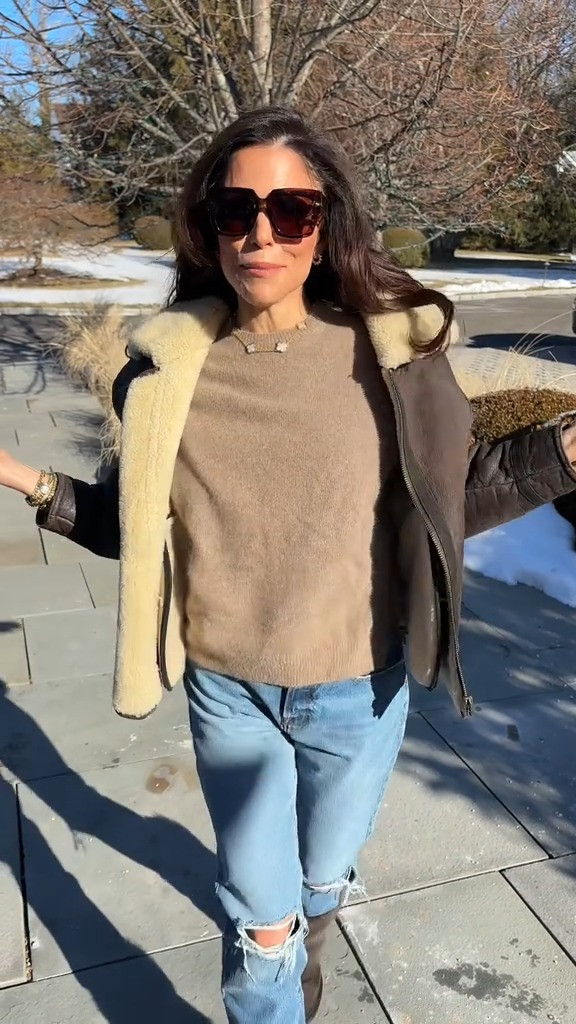 Comfy & casual for a home interview today 🤎 My jacket is no longer available but I am sharing similar outfit inspo! 

 #LTKWatchNow #LTKStyleTip