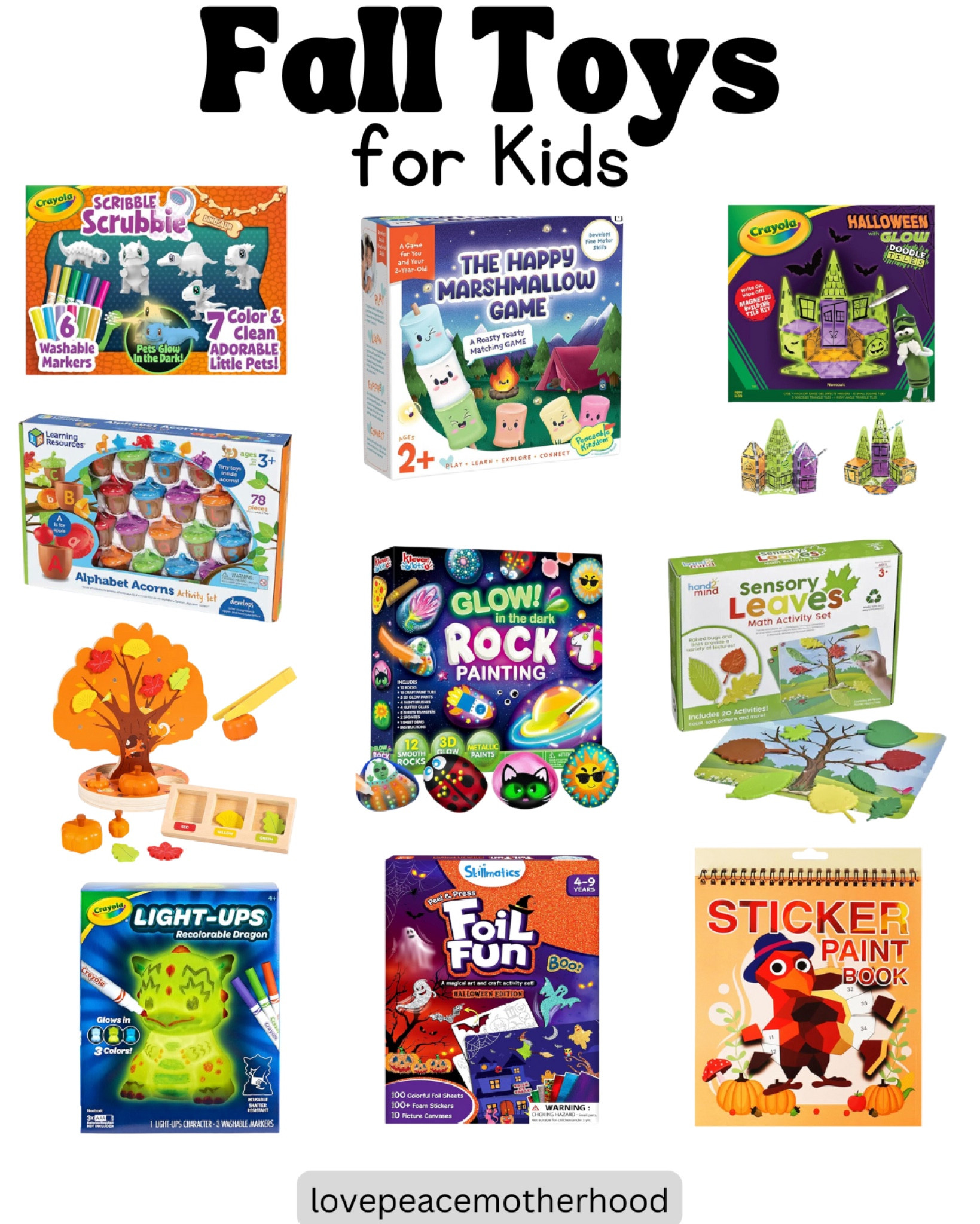 These toys are perfect for the fall season! They make great additions to be baskets and more! 

#LTKKids #LTKSeasonal #LTKFamily