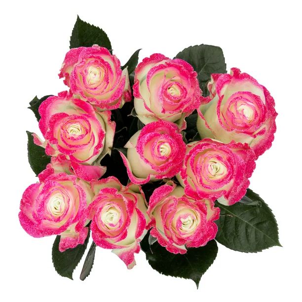 Fresh-Cut Dozen Glitter Rose Mother's Day Flower Bouquet, Minimum 9 Stems, Colors Vary | Walmart (US)