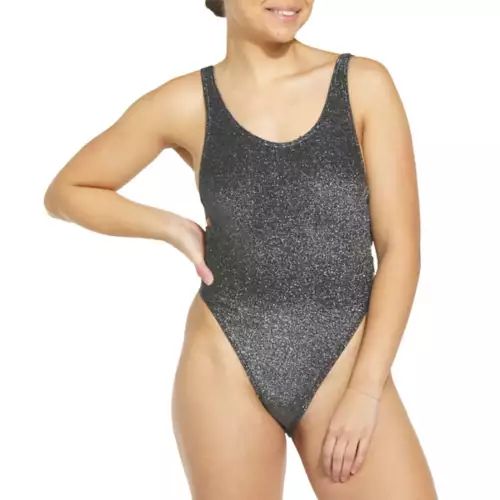 Women's damsel Sparkle Cut Out One Piece Swimsuit | Scheels