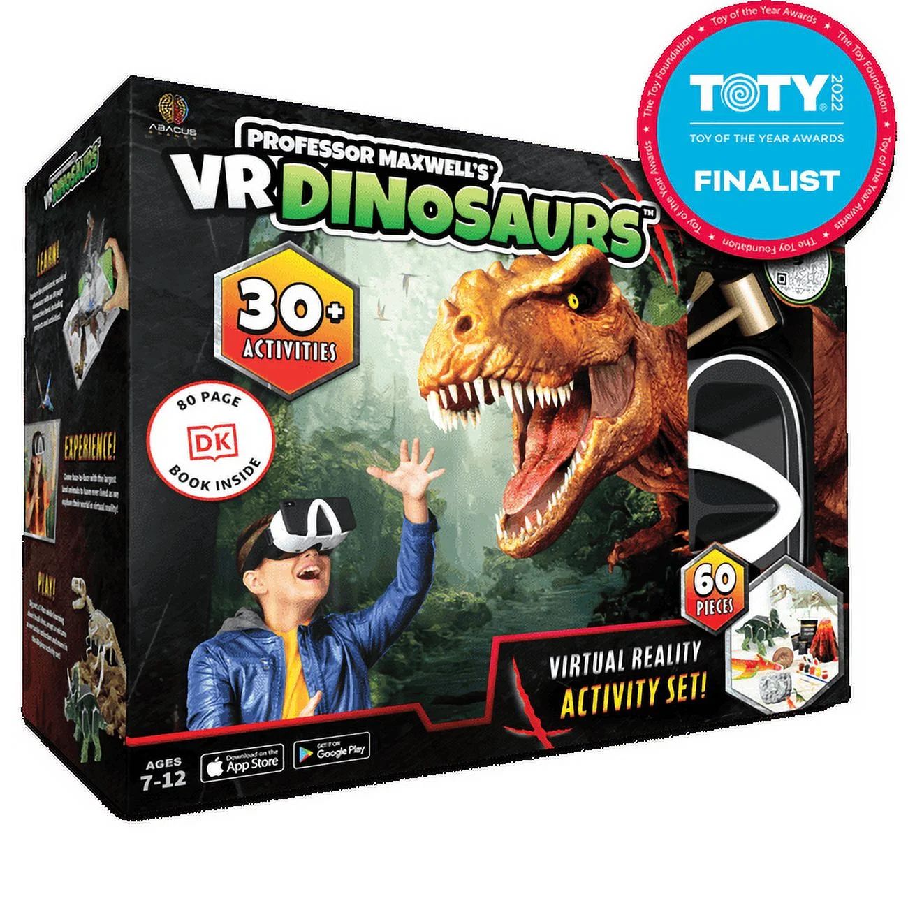 Professor Maxwell's Virtual Reality Dinosaur Activity Kit with DK Books | Science Kit for Kids, S... | Walmart (US)