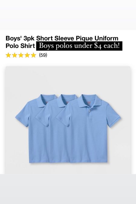 Boys clothes
Polo shirts
Target sale


#LTKsalealert #LTKHolidaySale #LTKkids