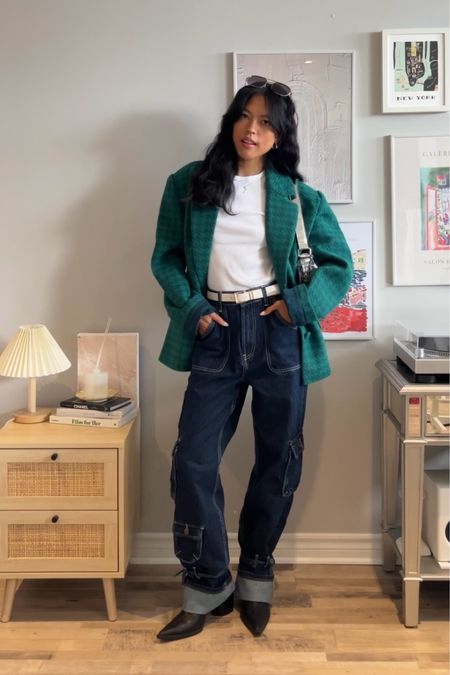 SPRING OUTFIT / minimal style, blazer look, jeans, casual chic, easy outfit, outfit inspo, everyday outfit, revolve, michael kors

#LTKfindsunder100 #LTKstyletip #LTKworkwear