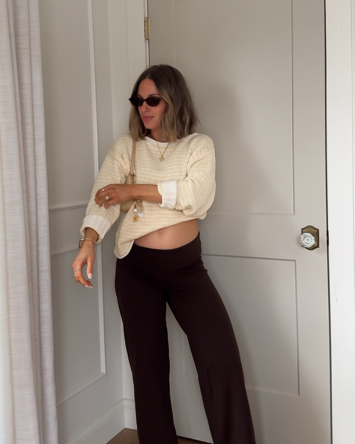 OOTD 🌼 

Perfect for cooler mornings on the go! Love these colors paired together! 🤎

 

#LTKdayinmylife #LTKSeasonal #LTKBump