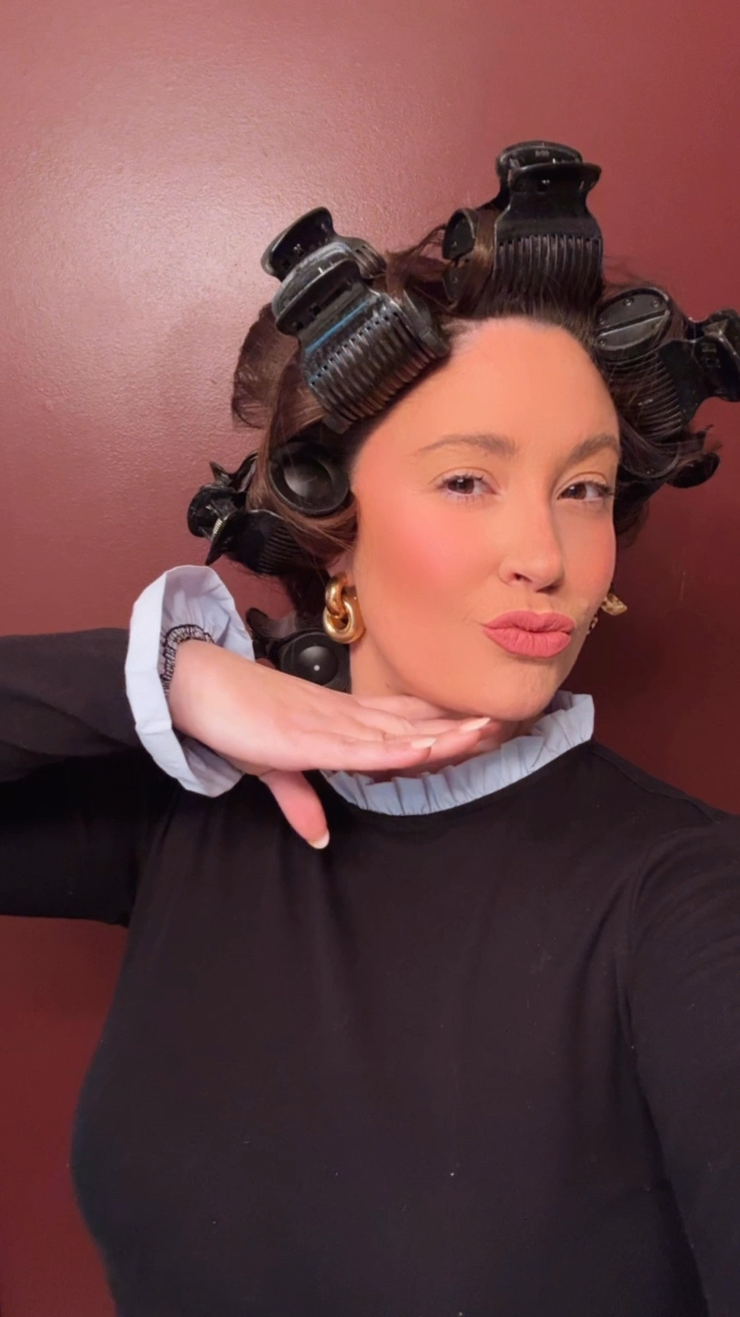 Y’all always ask about my hair and how I get so much volume!  The answer is old school hot rollers!  I’ve linked my favs on this post!  #hotrollees #conair #hairgoals #hairstyling 

#LTKBeauty