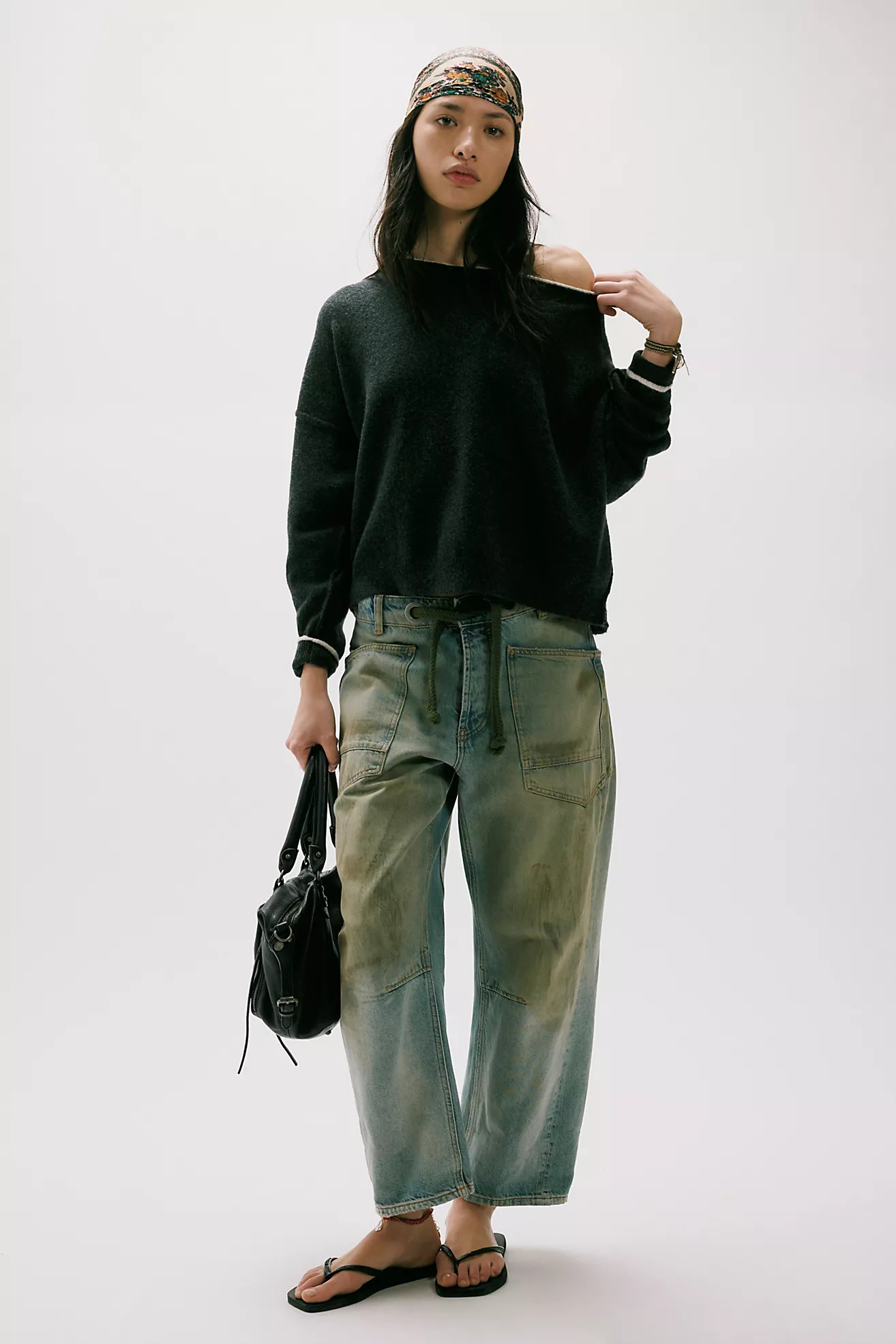 We The Free Moxie Pull-On Barrel Jeans | Free People (Global - UK&FR Excluded)