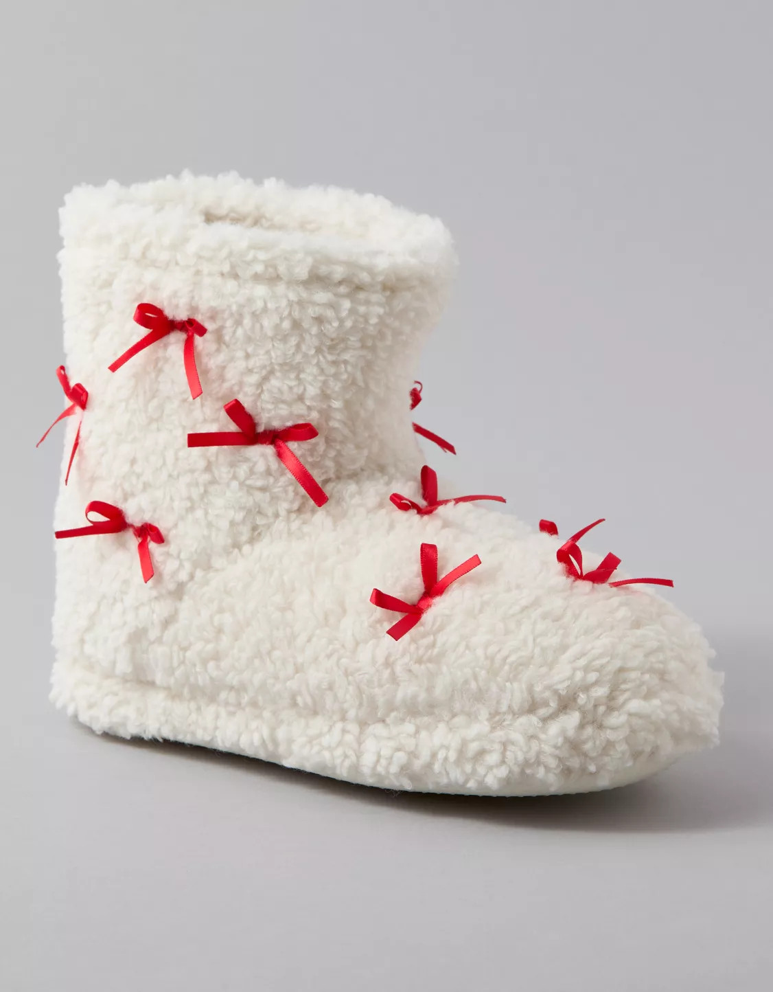 AE Bow Bootie Slipper | American Eagle Outfitters (US & CA)
