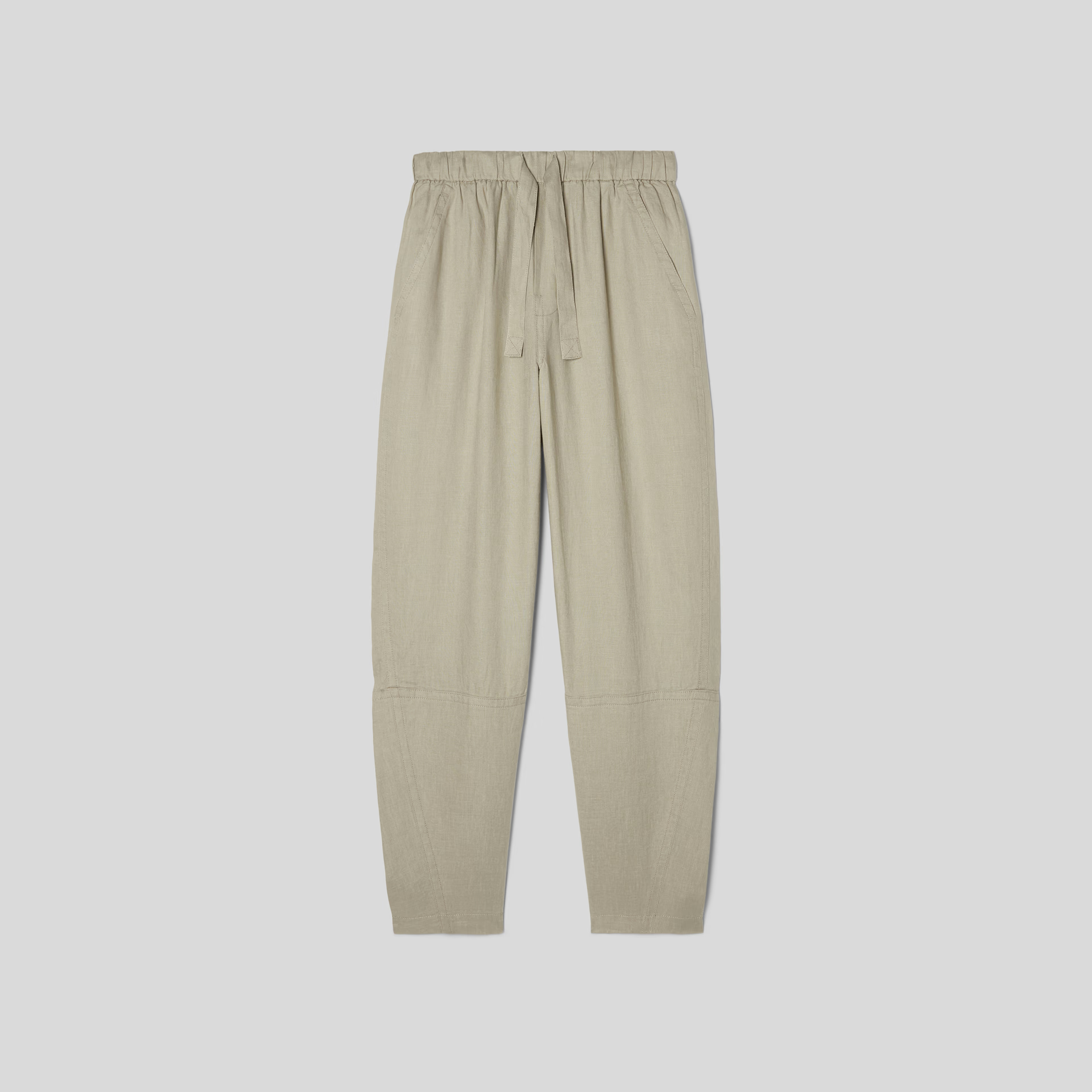 The Linen Pull-On Barrel Pant | Everlane