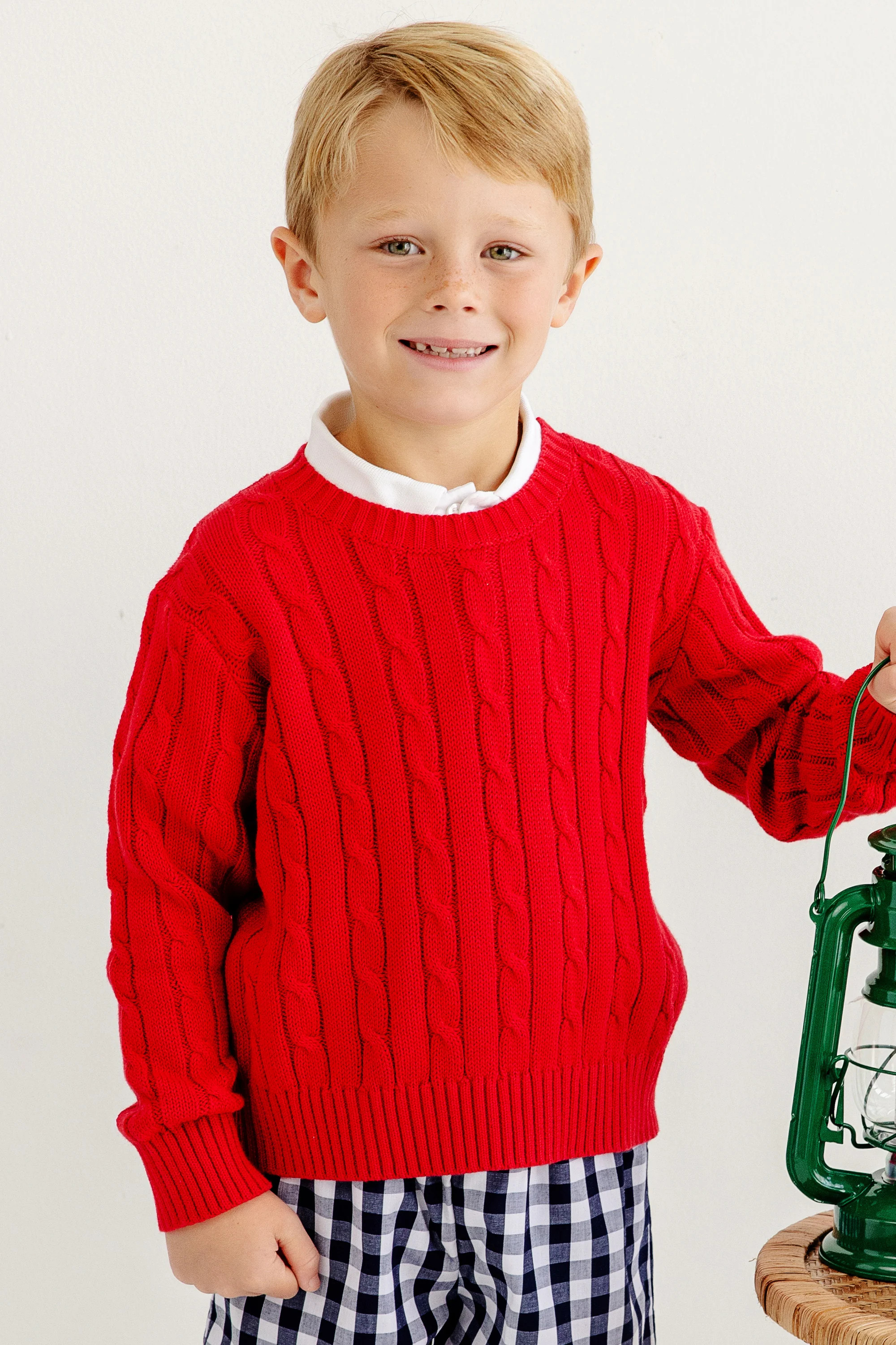 Crawford Crewneck (Unisex) - Richmond Red | The Beaufort Bonnet Company