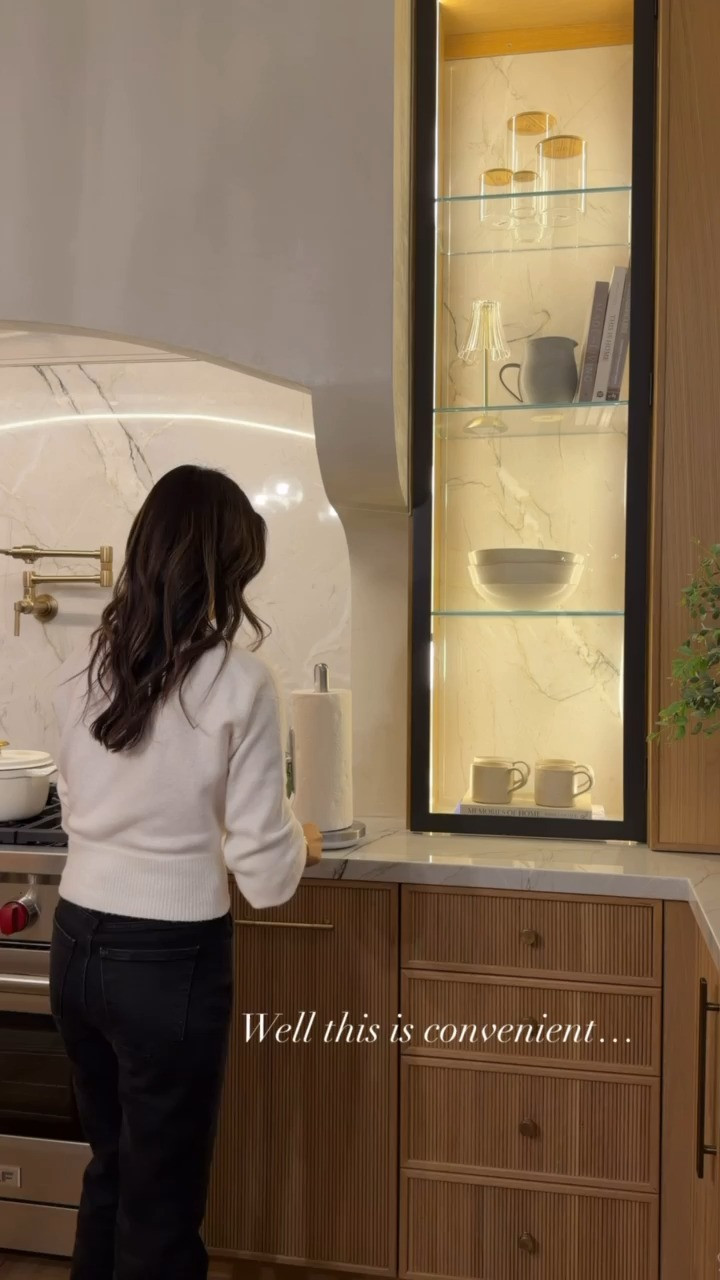 this is such a genius, cleaning hack! So convenient to have the cleaner and the paper towels in one area. The sprayer bottle is integrated so well into the design you wouldn't even know that's what it's for. So genius! 

 #LTKHome #LTKSaleAlert #LTKFindsUnder100