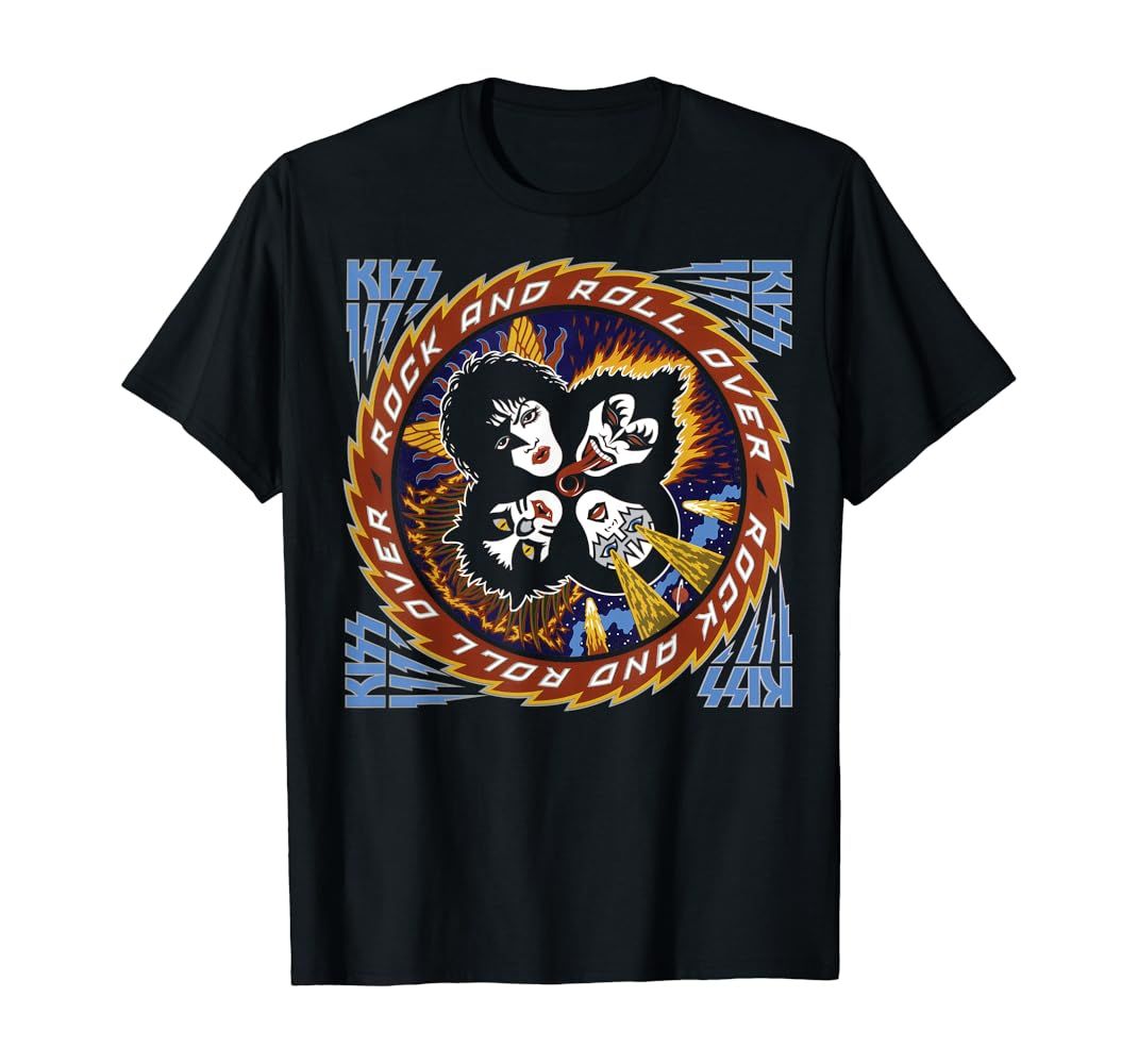 KISS - Rock and Roll Over 40 T-Shirt | Amazon (US)