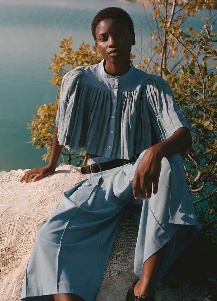 Solene S/S Top | Sea New York