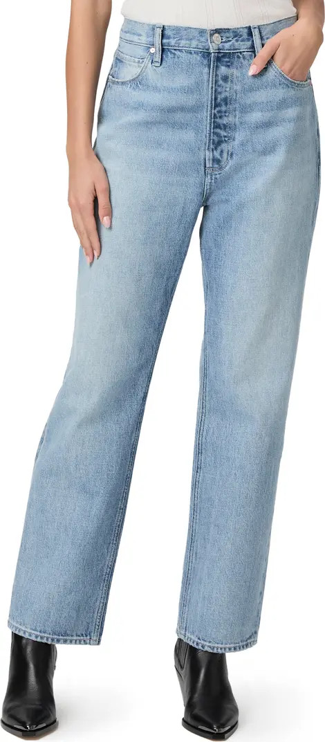 PAIGE Sawyer High Waist Straight Leg Jeans | Nordstromrack | Nordstrom Rack