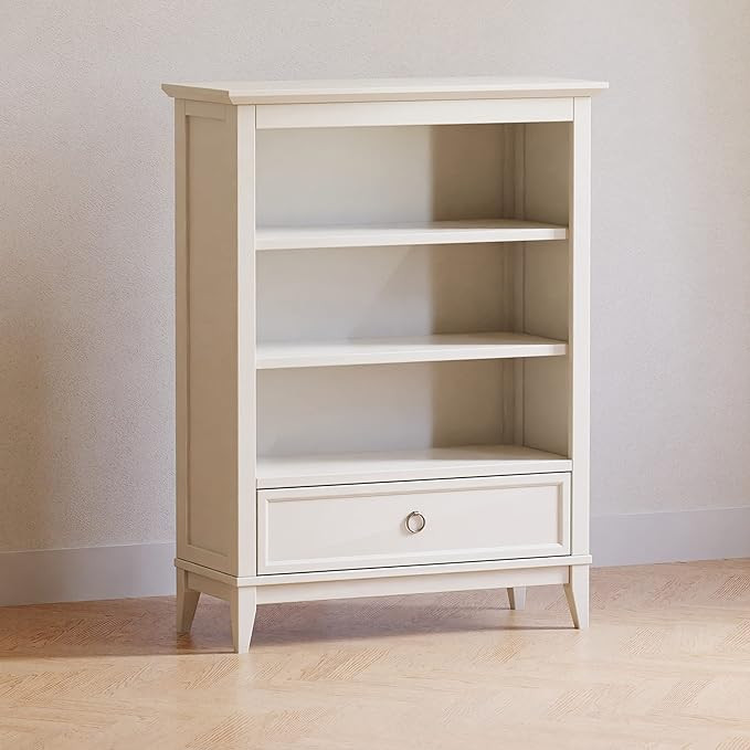 Namesake Emma Regency Bookcase in Warm White | Amazon (US)