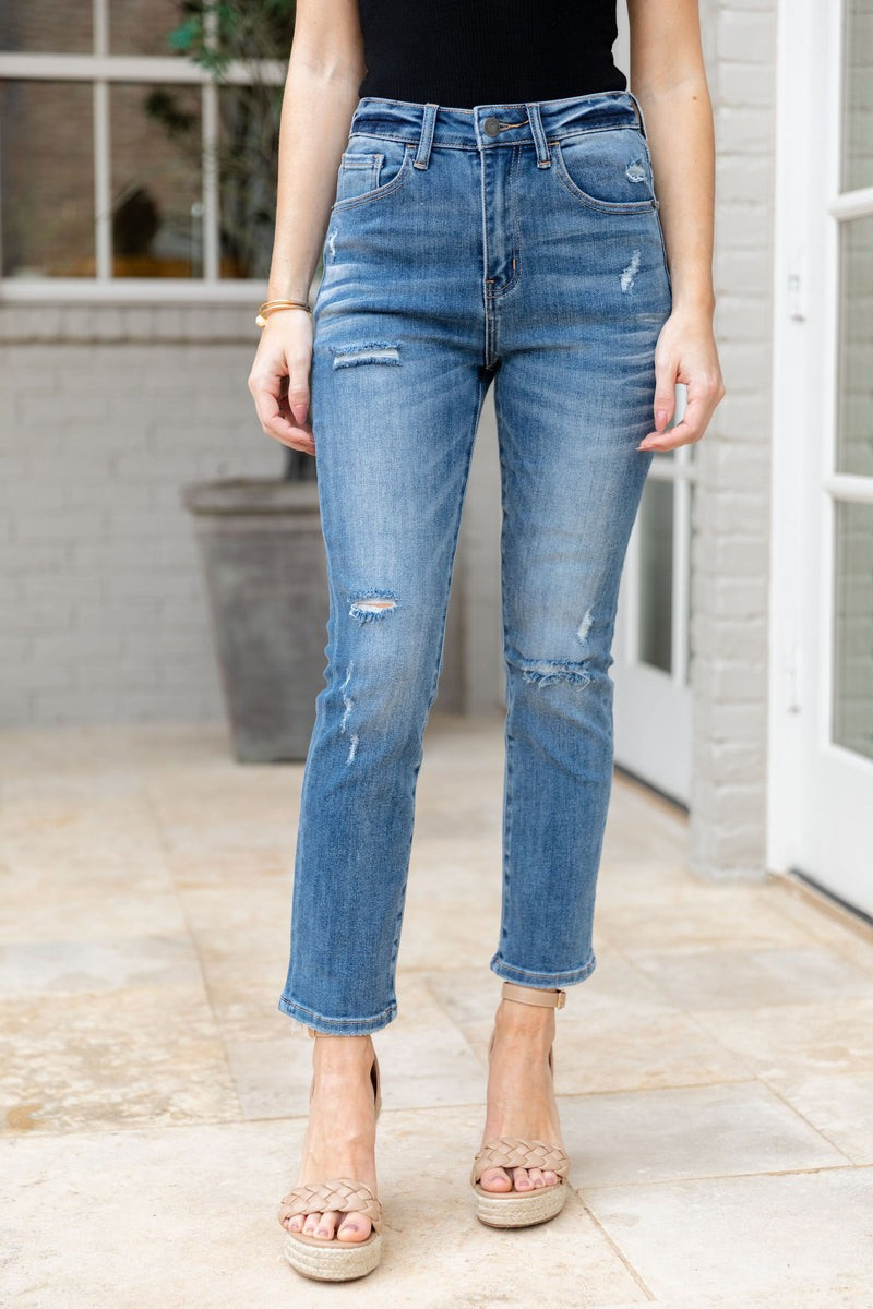 Margot Jeans- Medium Wash | Avara