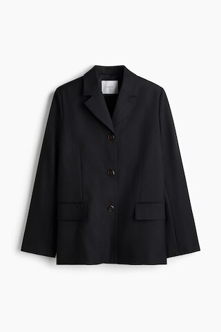 H & M - Wool-blend blazer - Noir | H&M (FR, IT, ES, PT, BE)