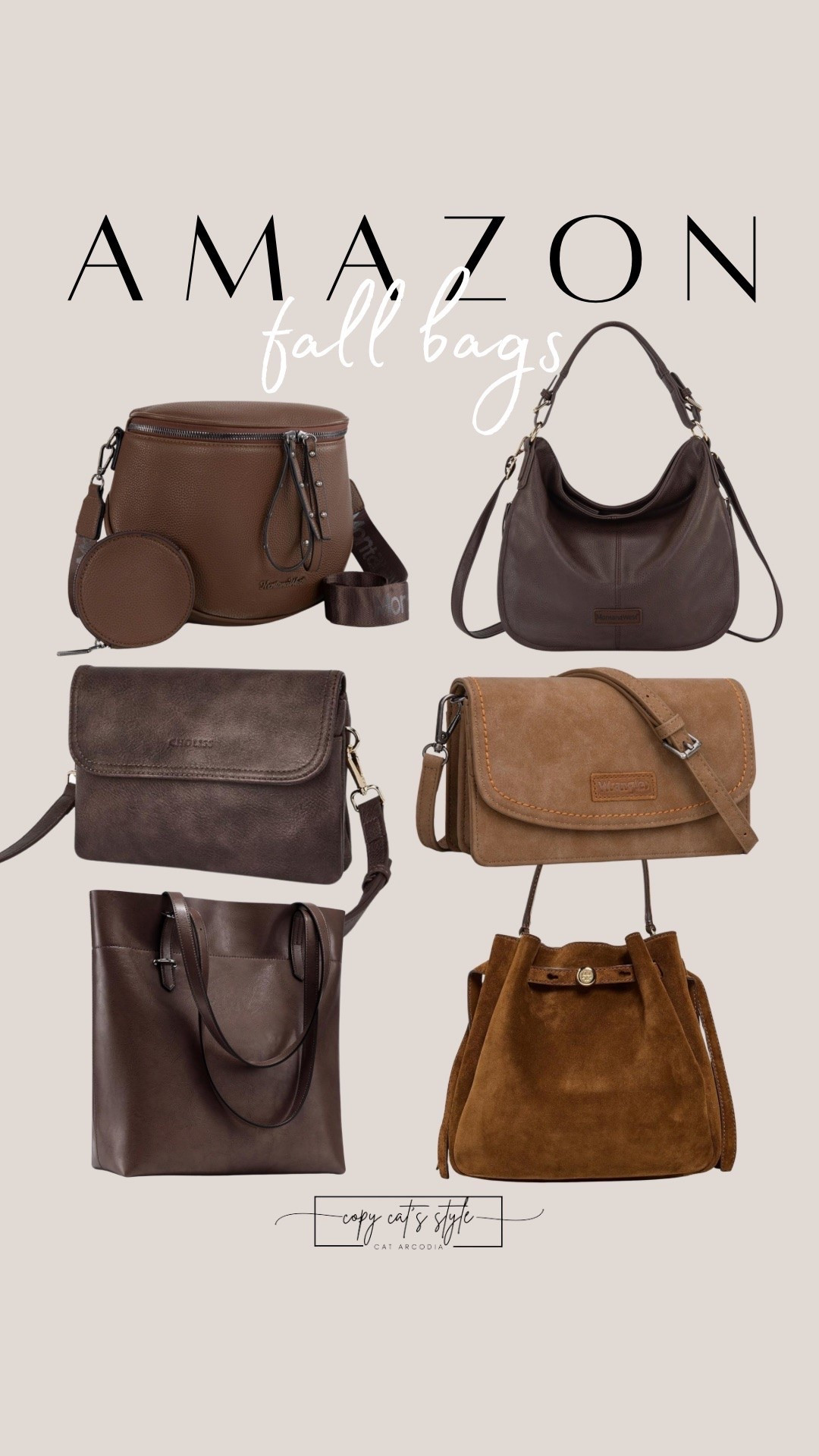 Fall bags from Amazon are so good.

#LTKMidsize #LTKPlusSize #LTKOver40