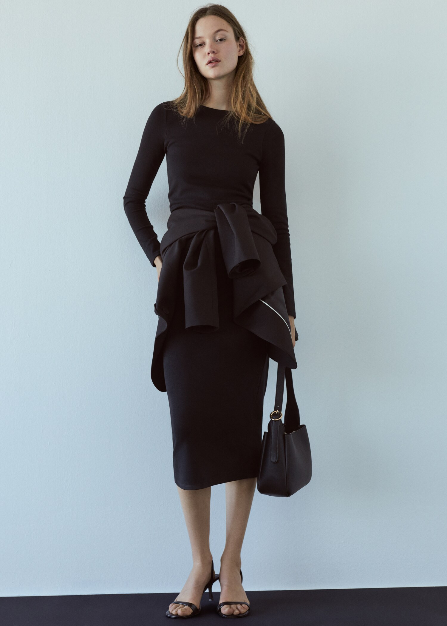 Shoulder bag with buckle | MANGO (UK)