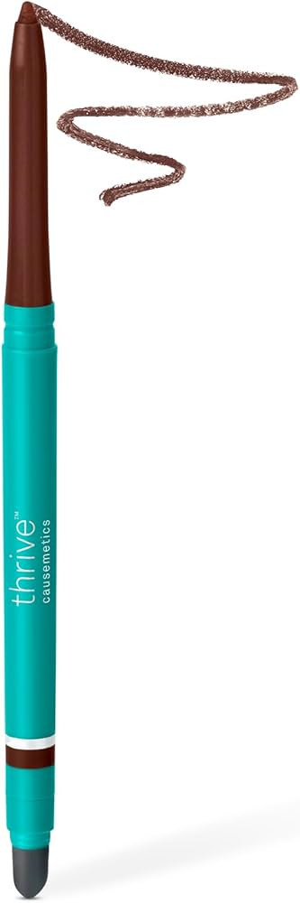 Thrive Causemetics Infinity Waterproof Eyeliner Pencil, Built In Sharpener & Smudge Tip, Long Las... | Amazon (US)