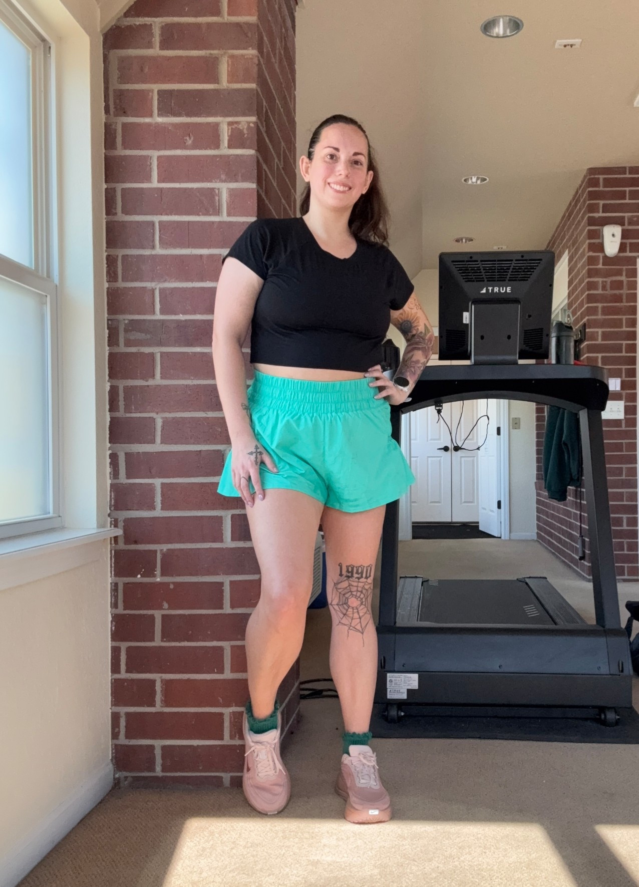 Treadmill outfit! 🖤

Get Your Flirt On Shorts are size medium in Seaform color

#LTKmidsize #LTKfitness #LTKActive