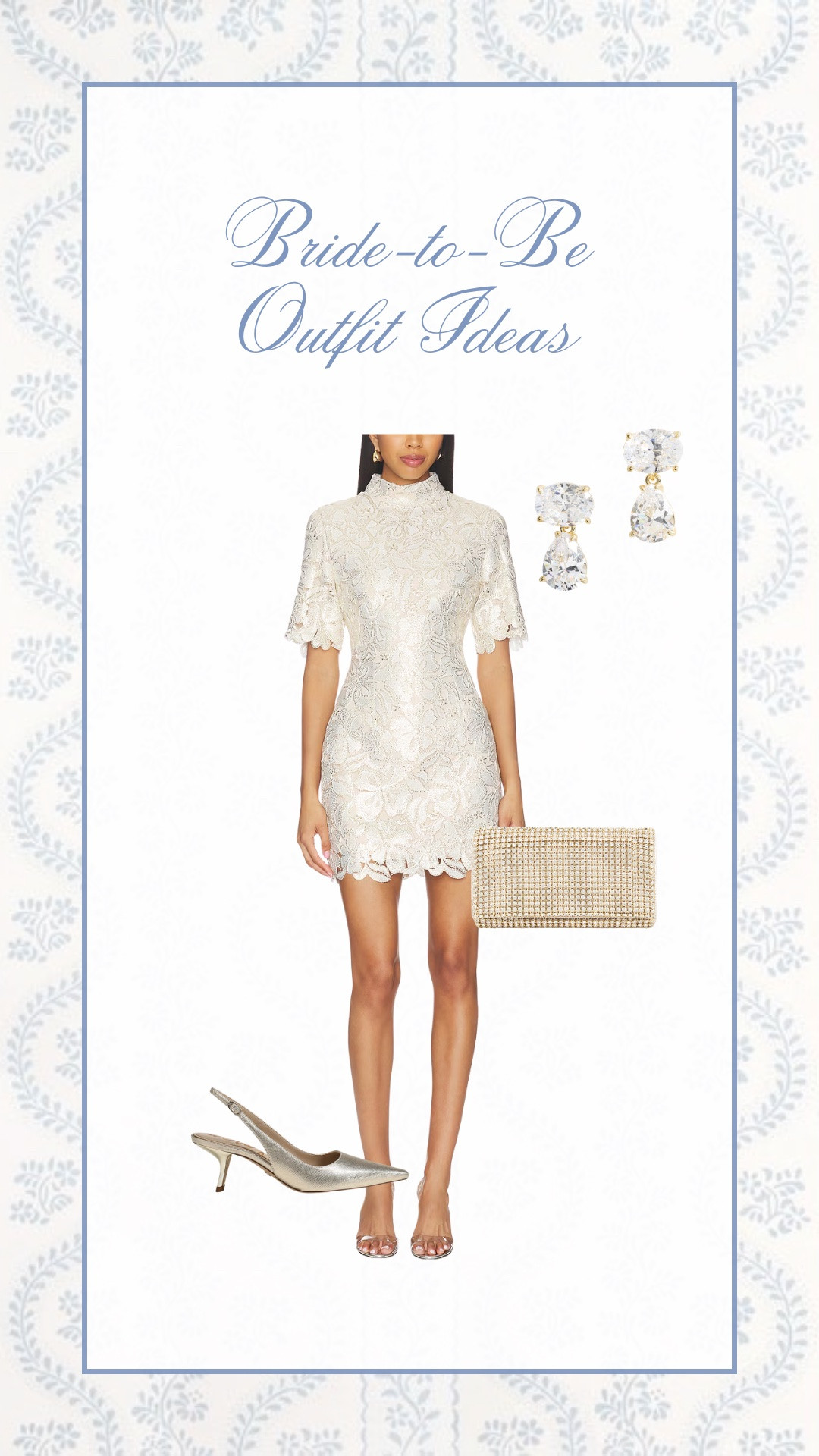 Outfit idea for the bride-to-be!

Bridal outfit // white dress