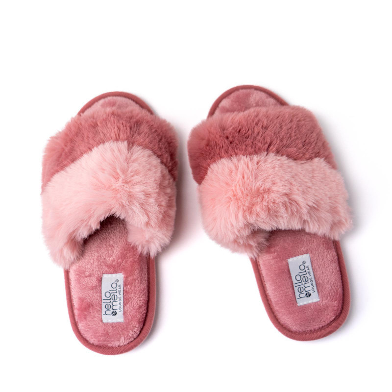 Cotton Candy Puff Slippers | Hello Mello
