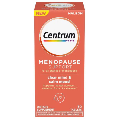Centrum Menopause Support Clear Mind and Mood Vitamin Tablets - 30ct | Target