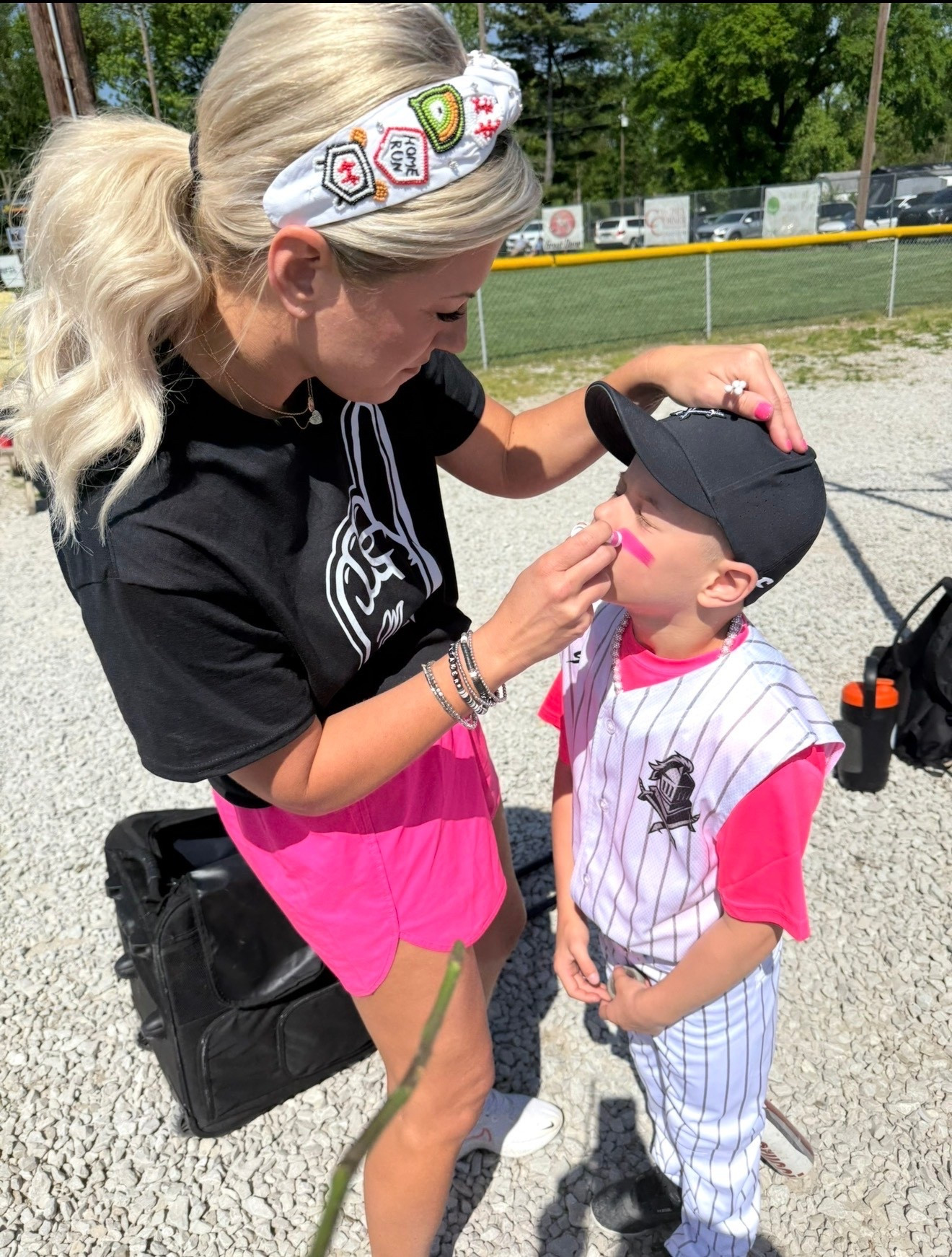 Knights fan they have maroon eye black! My boys are so excited!!! #baseballmom #boymom #knights 

#LTKdayinmylife #LTKmomlife #LTKKids