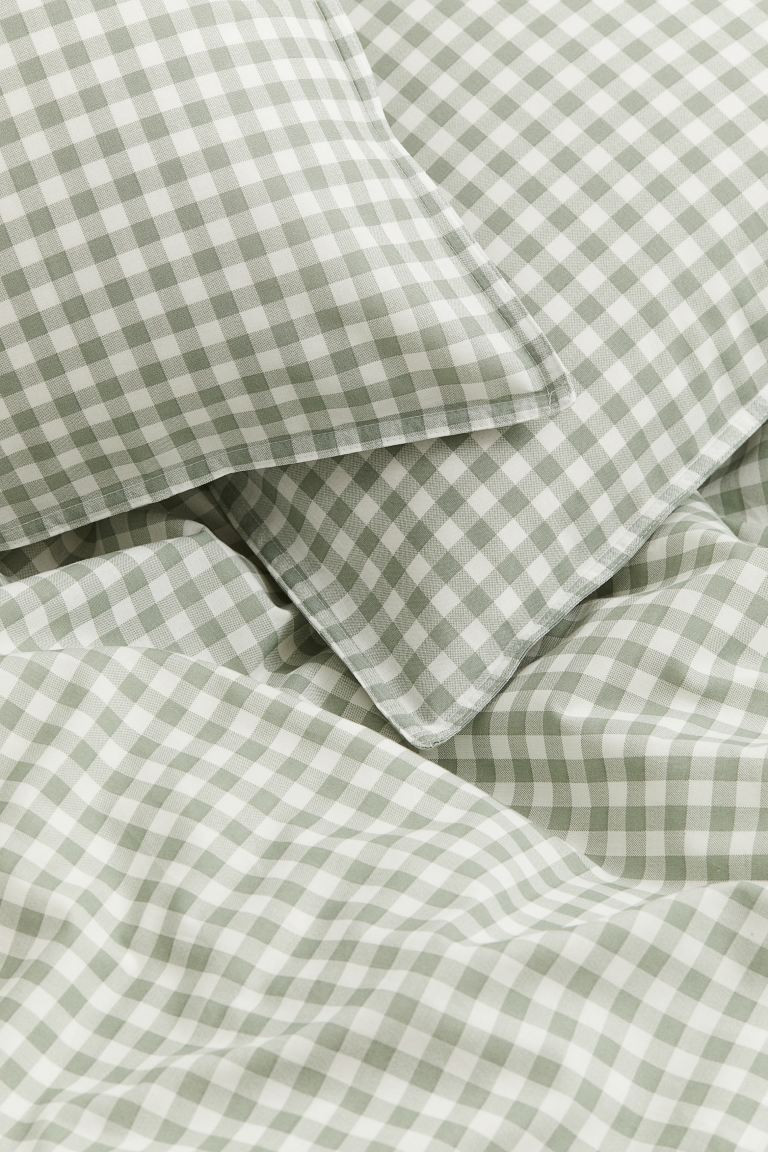Patterned King/Queen Duvet Cover Set | H&M (US + CA)
