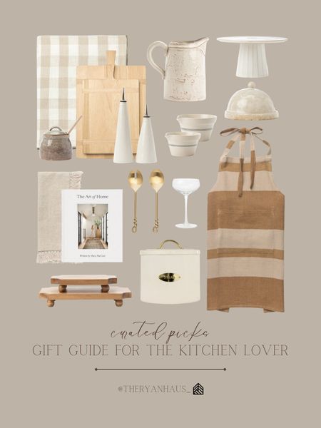 A holiday gift guide for the kitchen lover! All of these kitchen finds are so timeless, neutral, and absolutely beautiful. Whether for the host or just a kitchen lover, these are such beautiful gift ideas!

#LTKhome #LTKHoliday #LTKGiftGuide