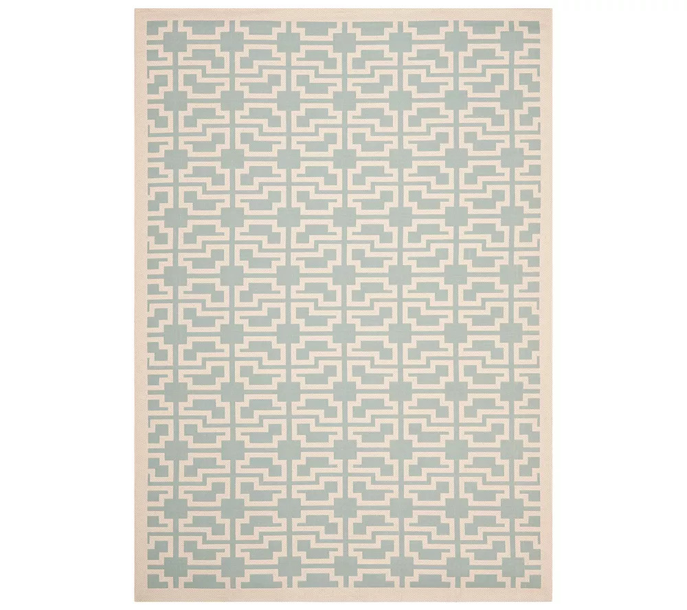 Make Your Selection: Safavieh 8' x 11' Abstract Indoor/Outdoor Rug | QVC