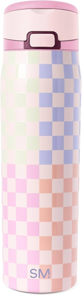 Simple Modern Mesa Loop Water Bottle with Covered Straw and Handle | 24oz Cup Holder Friendly Ins... | Amazon (US)