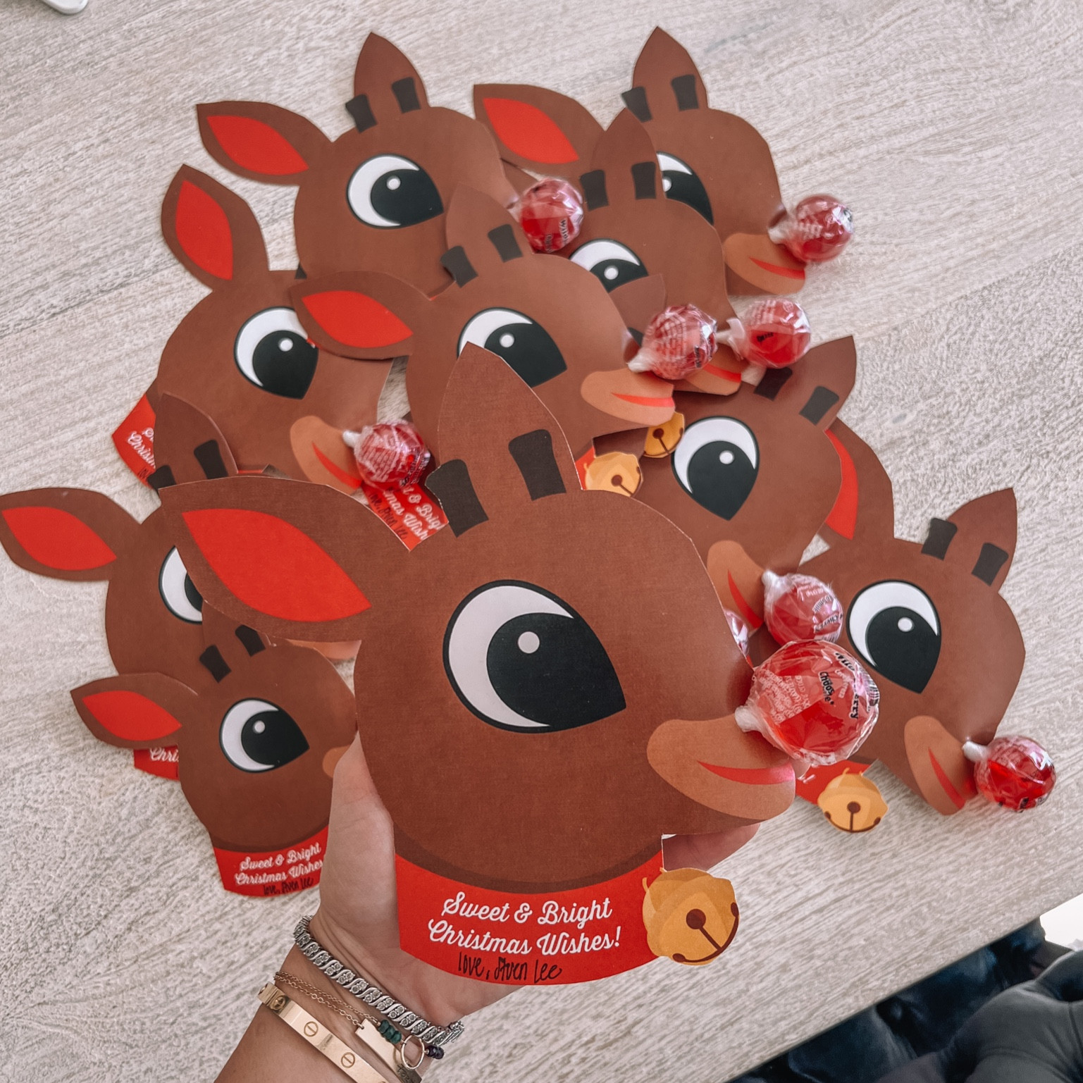 Rudolph snacks. Christmas snack. Kids school. Kids Christmas gift. Rudolph gift 