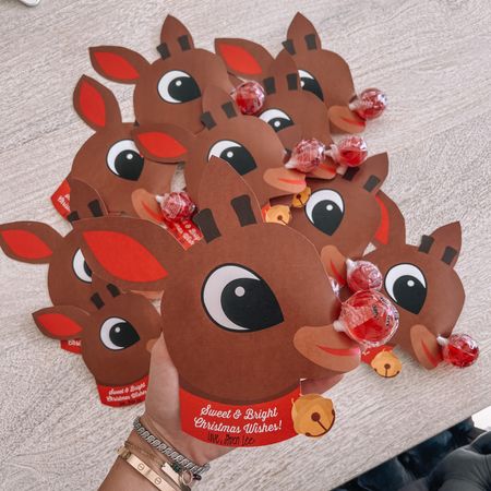 Rudolph snacks. Christmas snack. Kids school. Kids Christmas gift. Rudolph gift 