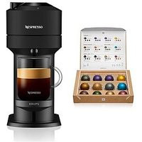 Nespresso Krups Vertuo Next Coffee Machine, Matt Black, Xn910N40 | Very (UK)