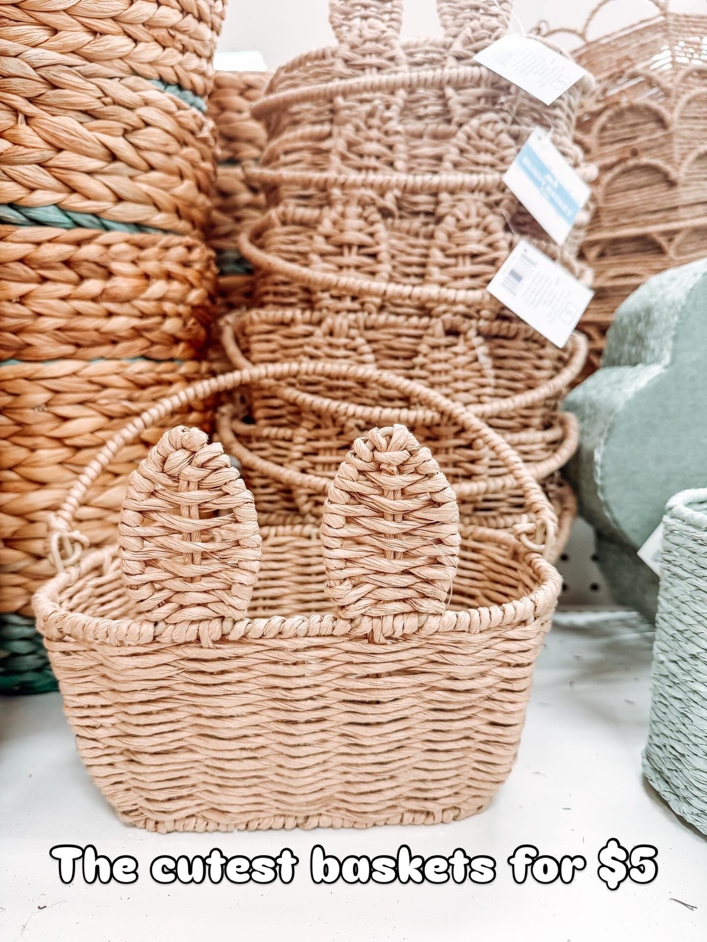 Love these cute $5 Easter baskets! 

#LTKSpringSale #LTKKids #LTKmomlife