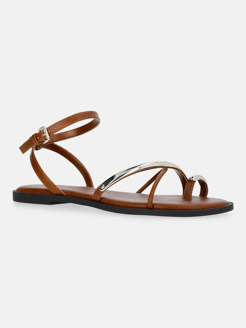 Time and Tru Women's Toe Ring Sandals | Walmart (US)