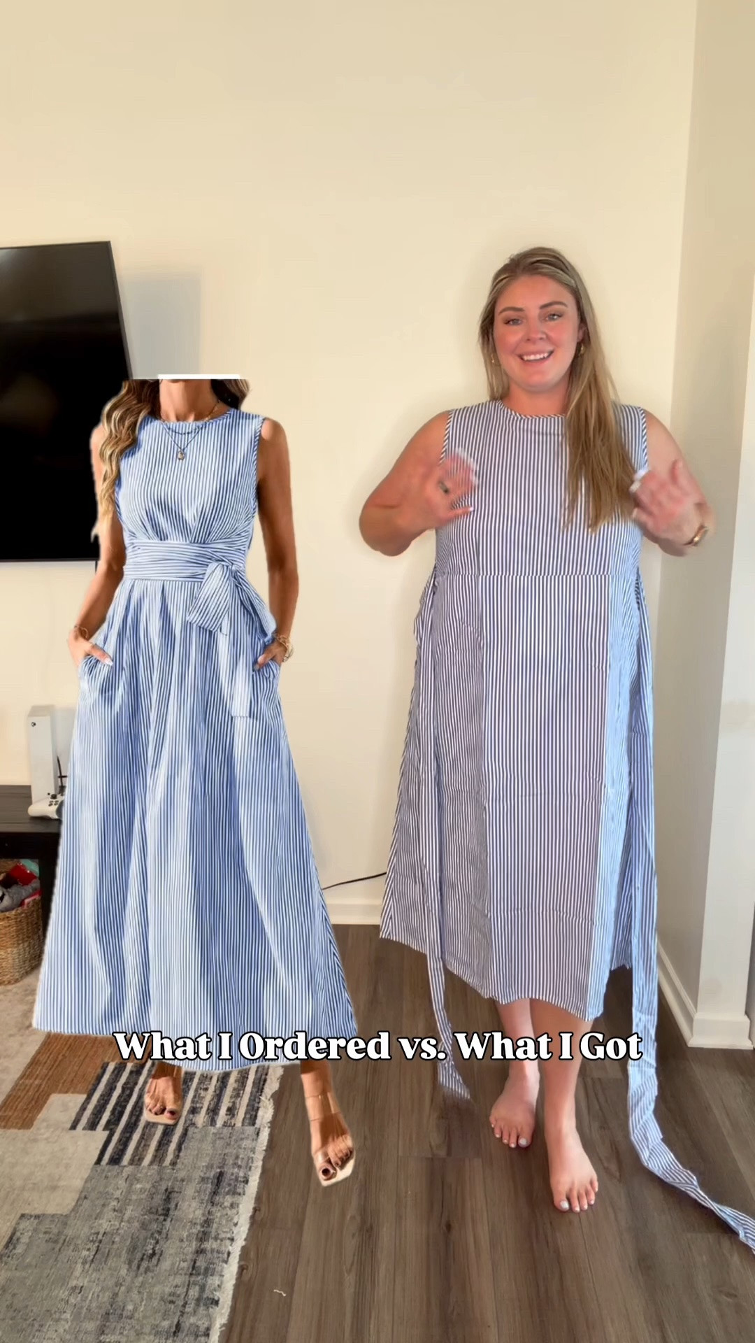 What I ordered vs. what I got. I’m in size XXL. Dress complete with pockets! The tie waist really allows you to accentuate your waist!

Please remember, this is not a “who wore it better” just a comparison of the same clothes on different body types! ❤️

Plus size dresses, summer dresses, mid size dresses, affordable fashion, resort wear, vacation outfit

#LTKMidsize #LTKPlusSize