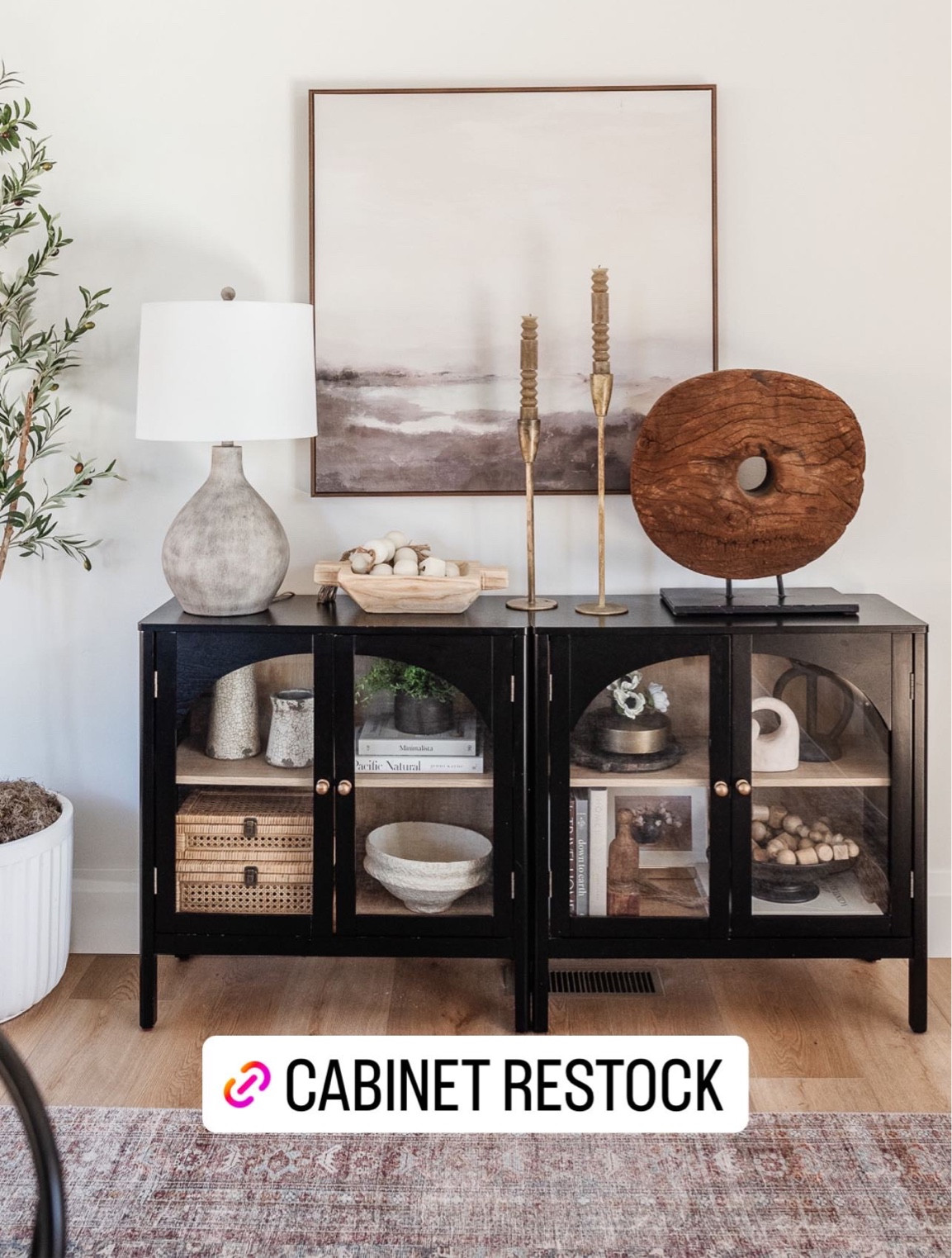 My cabinets are back in stock but not for long! 

Target, arched cabinet, black cabinet, glass cabinet, buffet, credenza, affordable find, budget friendly

#LTKFind #LTKhome #LTKsalealert